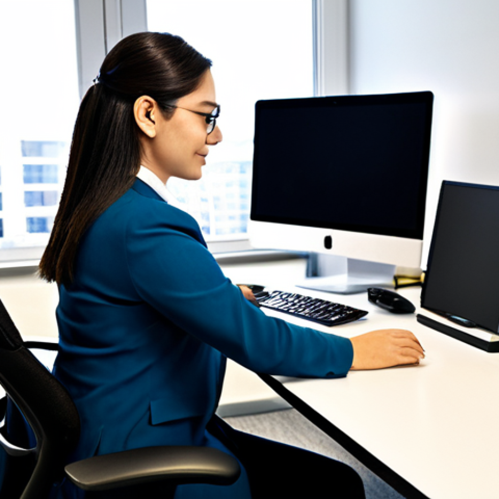 Ergonomic Workspace**

"A literacy educator in a bright, modern office setting, fully clothed in professional attire, working at an ergonomic desk with an adjustable chair and proper lighting. The desk is tidy with organized supplies. The scene emphasizes comfort and productivity. Safe for work, appropriate content, perfect anatomy, natural proportions, well-formed hands, proper finger count, professional, modest, family-friendly."

**