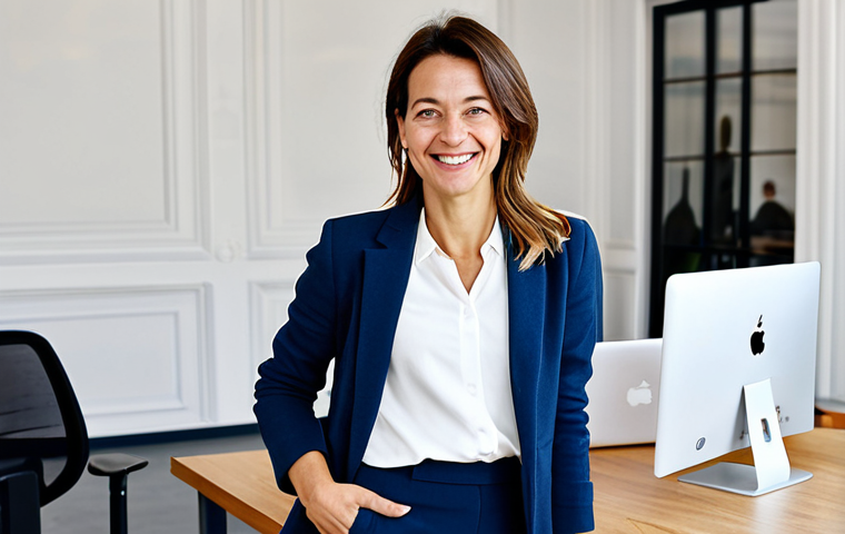 문해교육사와 직업 성장 이야기 - Continuous Learning**

"A professional woman in her late 30s, fully clothed in a stylish, modest bus...