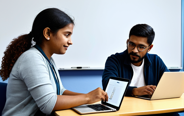 문해교육사 관련 교육기관 비교 - Evaluating an Literacy Organization**

"A brightly lit information session in a modern training cent...