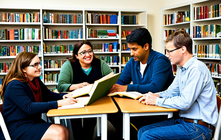 문해교육사 업무에서의 사례 연구 - Digital Literacy Tools**

"An adult using a tablet to learn reading skills, sitting comfortably in a...