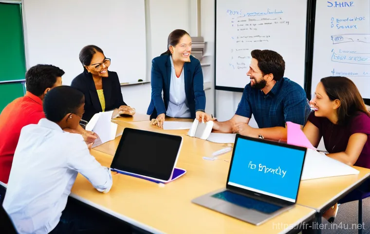 문해교육사와 직업적 성장 노하우 - **Prompt:** A clear and focused image of an older adult male, in his 60s, seated at a modern desk, c...