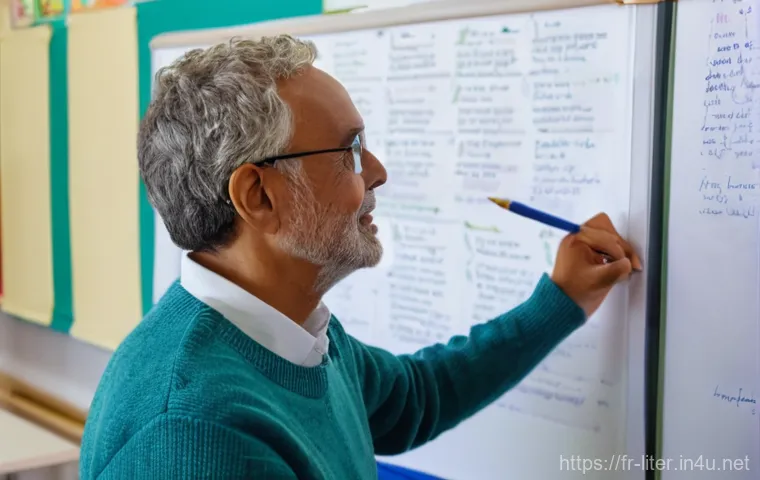 문해교육사와 직업 만족도 유지 사례 - **"Moment of Breakthrough and Trust in a French Literacy Class"**
    A heartwarming and brightly li...