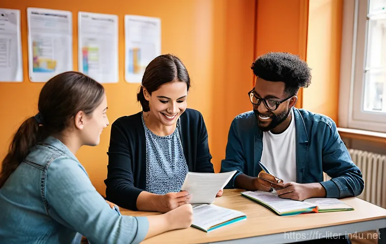 문해교육사와 직업 만족도 유지 사례 - **"Moment of Breakthrough and Trust in a French Literacy Class"**
    A heartwarming and brightly li...
