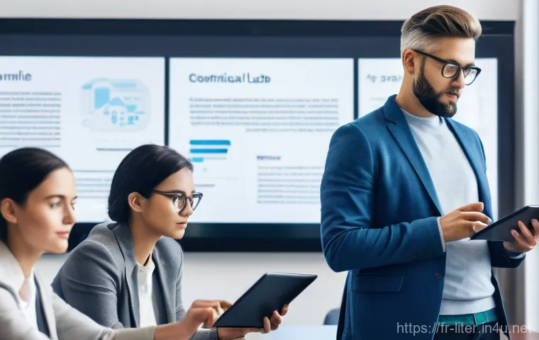 문해교육사 직업 가치관 정립하기 - **Prompt 1: Empathy and Human Connection in Adult Education**
    "A heartwarming scene inside a wel...