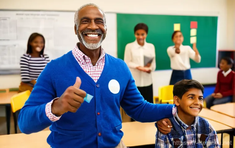 문해교육사 직업 가치관 정립하기 - **Prompt 2: Navigating Digital Literacy and Critical Thinking**
    "A dynamic shot inside a modern ...