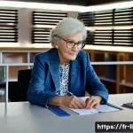 문해교육사와 교육 지원 시스템 활용 - **Prompt 1: Bridging the Digital Divide with a Mediator**
    A warm, inviting scene inside a modern...